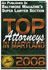 Top Attorney Maryland 2008